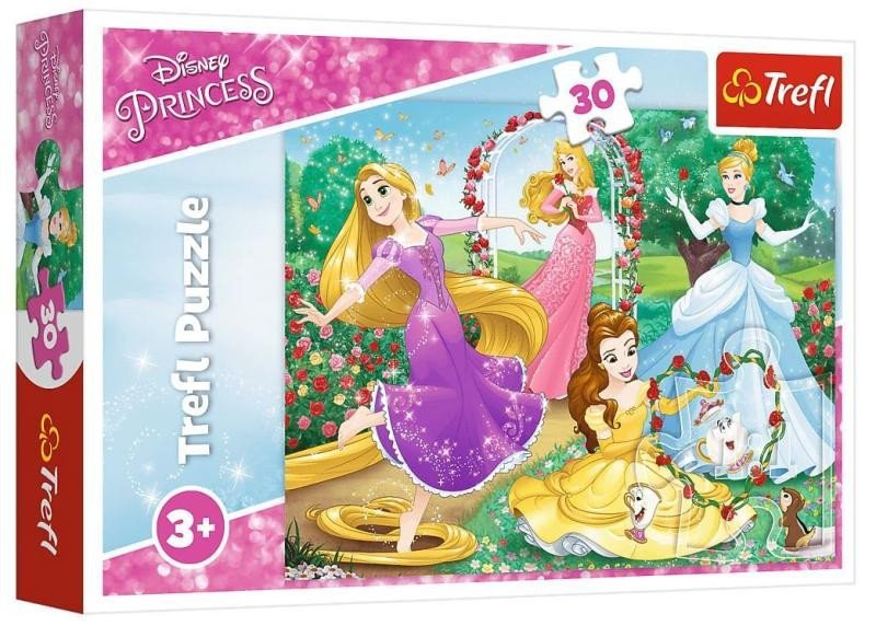 Levně Trefl Puzzle Disney Princess - Být princeznou / 30 dílků