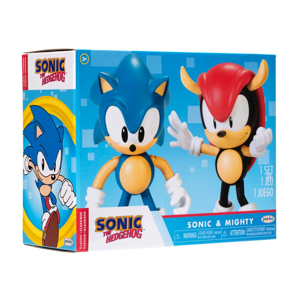 Figurky Sonic 2 ks Classic + Mighty 10 cm - Talent show