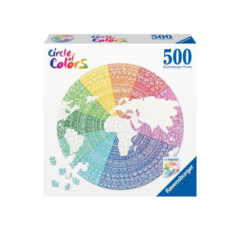 Levně Ravensburger Puzzle - Mandala 500 dílků