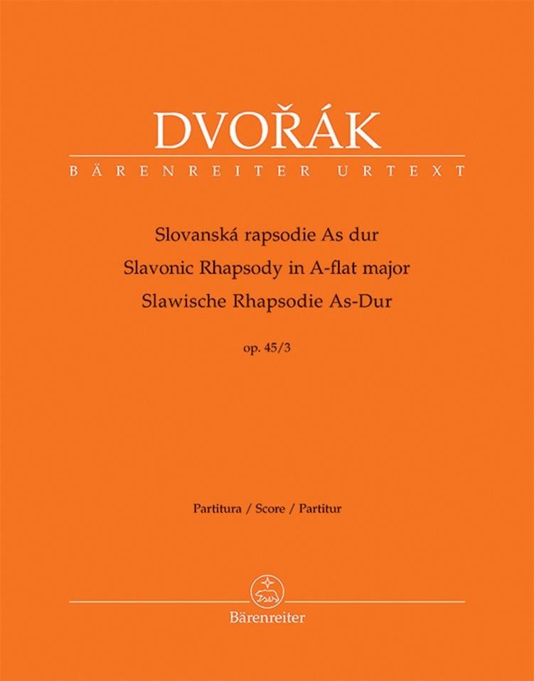 Levně Slovanská rapsodie As dur op. 45/3 - Antonín Dvořák