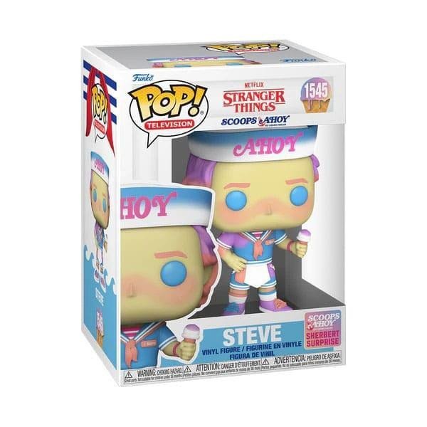 Levně Funko POP TV: Stranger Things - Steve (Scoops Ahoy)