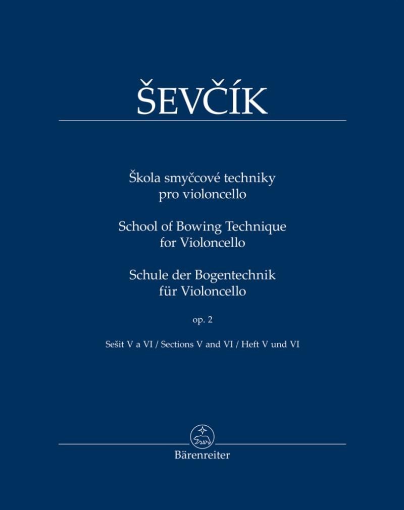 Škola smyčcové techniky pro violoncello/op. 2, sešit V a VI - Otakar Ševčík