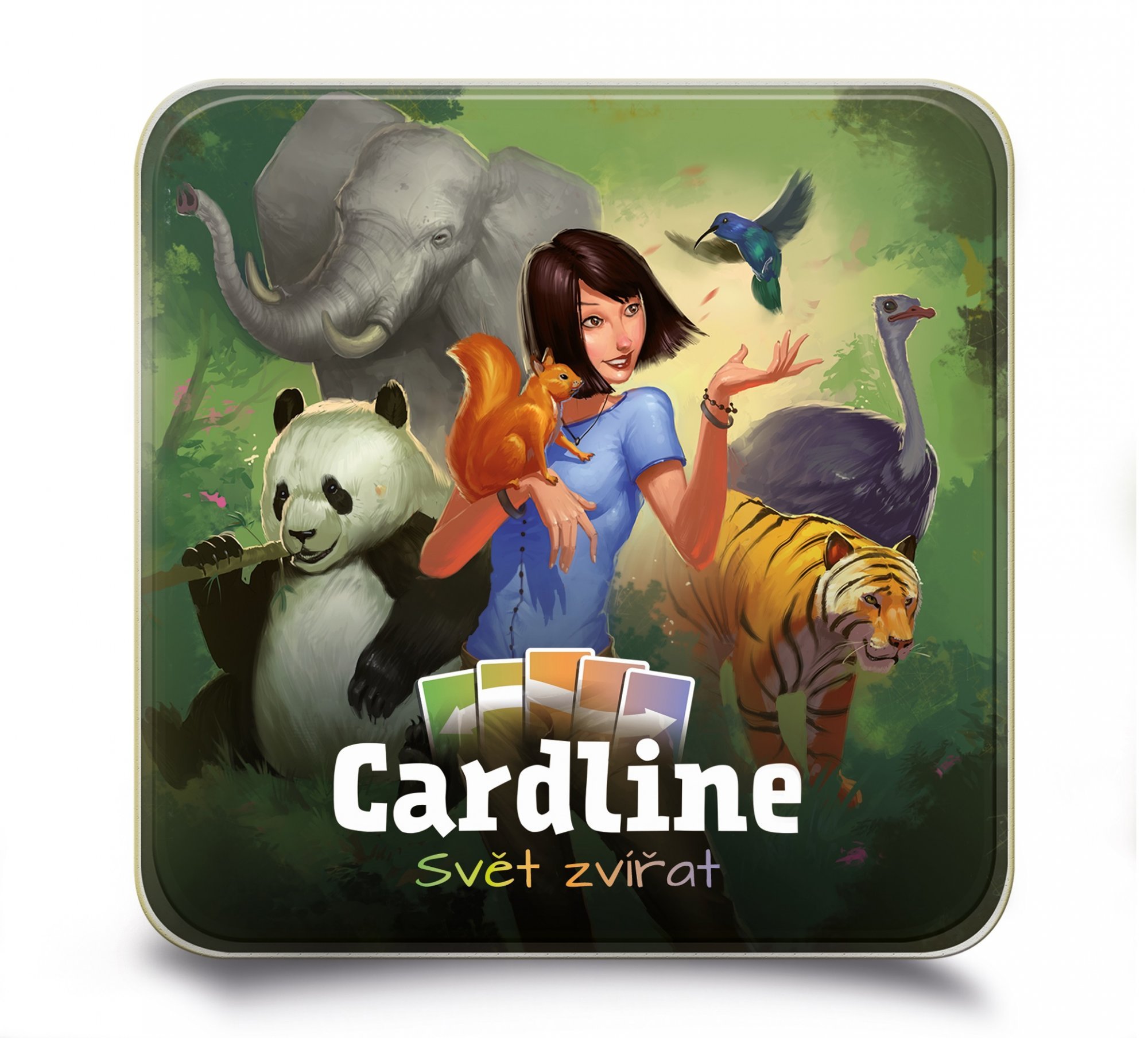 Levně Cardline - Svět zvířat (karetní hra)