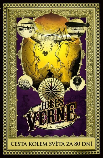 Levně Cesta kolem světa za 80 dní, 1. vydání - Jules Verne