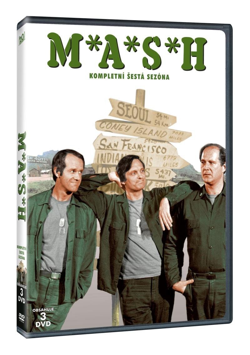 Levně M.A.S.H. 6. série 3DVD