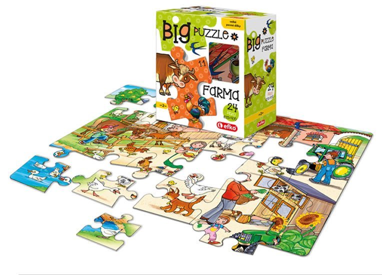 Levně BIG Puzzle - Farma/BABY