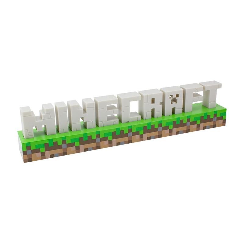 Levně Minecraft světlo - Logo 40 cm