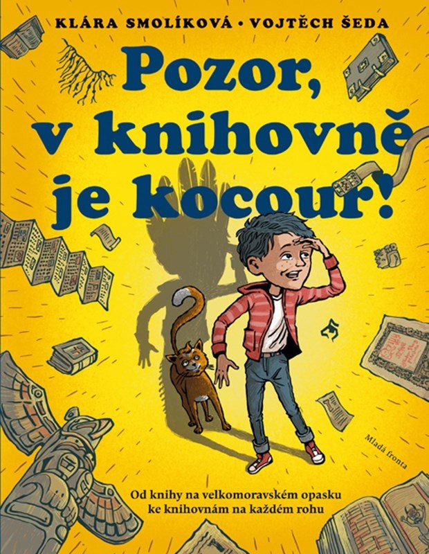 Levně Pozor, v knihovně je kocour! - Klára Smolíková