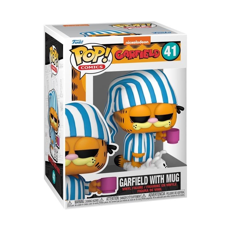 Funko POP Comics: Garfield - Garfield with Mug