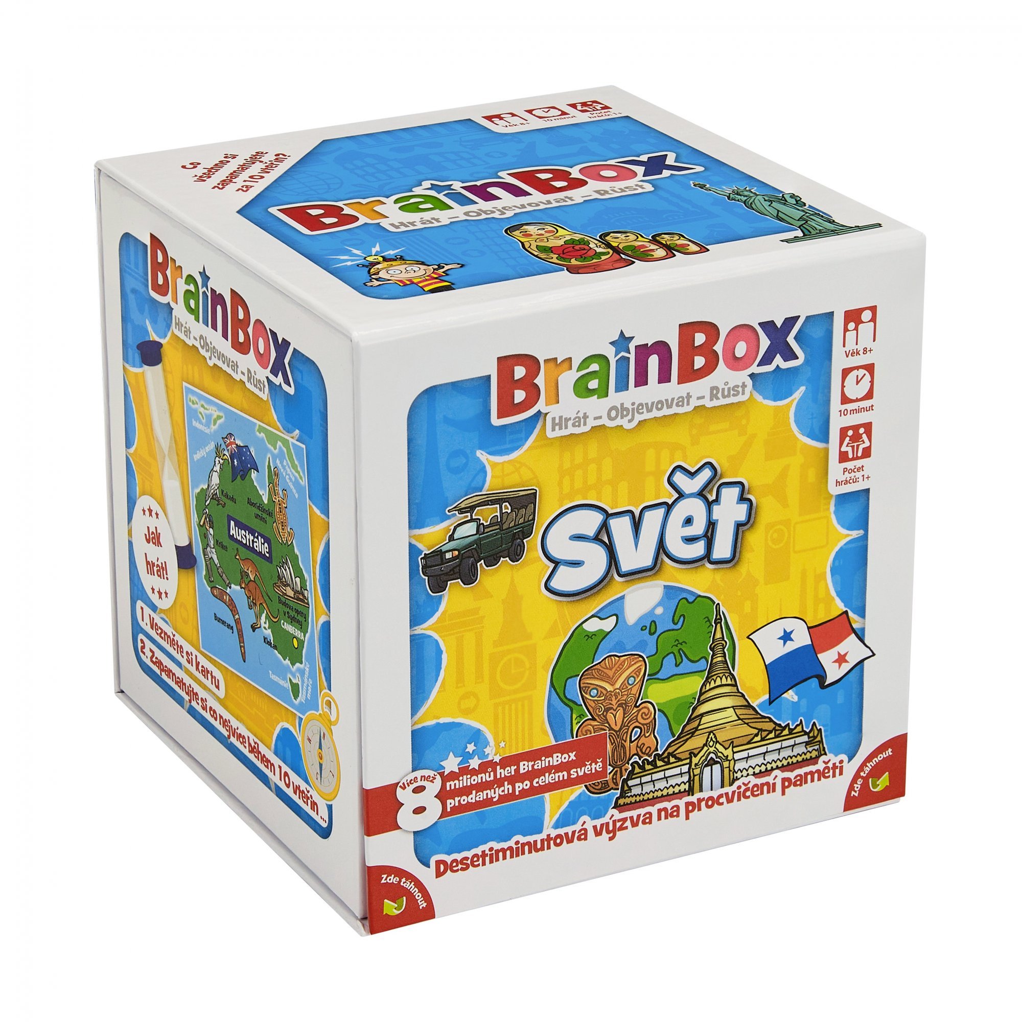 Levně BrainBox - svět (postřehová a vědomostní hra)