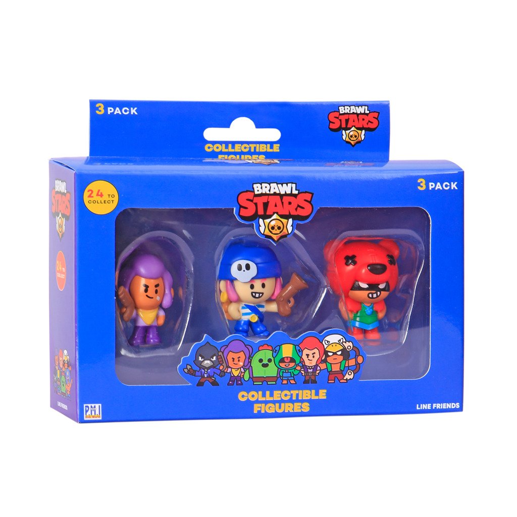 Levně Figurky Brawl Stars 3 pack série 1 - Alltoys