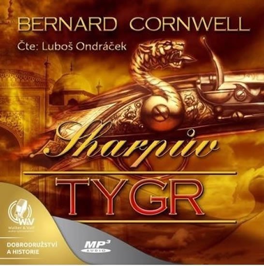 Sharpův tygr - CDmp3 (Čte Luboš Ondráček) - Bernard Cornwell