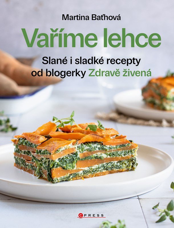 Levně Vaříme lehce - Slané i sladké recepty od blogerky Zdravě živená - Martina Baťhová