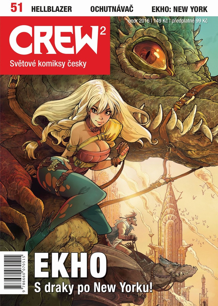 Levně Crew2 - Comicsový magazín 51/2016 - různí