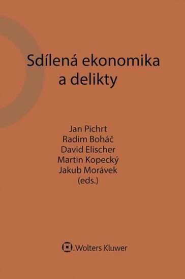 Levně Sdílená ekonomika a delikty - Jan Pichrt
