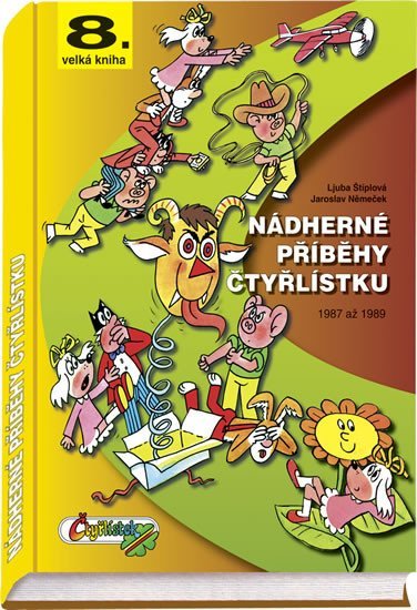 Levně Nádherné příběhy Čtyřlístku z let 1987 - 1989 / 8. velká kniha - Jaroslav Němeček