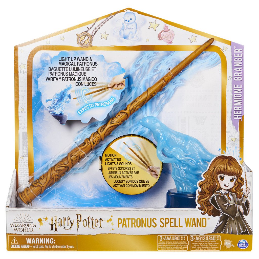 Levně Harry Potter hůlka Hermiony se svítícím patronem - Spin Master Harry Potter