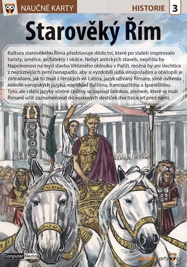 Levně Starověký Řím - Naučná karta