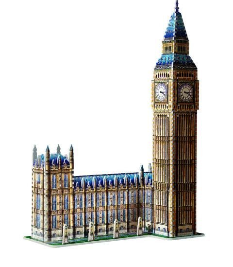 Levně Puzzle 3D Big Ben a Westminsterský palác 890 dílků