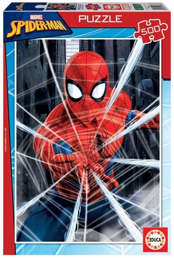 Levně Puzzle Spiderman 500 dílků