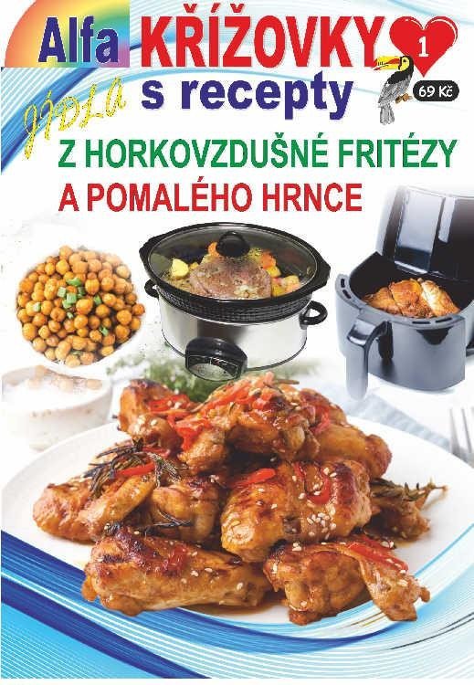 Levně Křížovky s recepty 1/2025 - Z horkovzdušné fritézy a pomalého hrnce