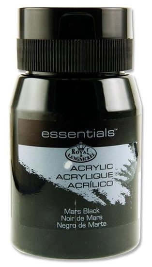 Royal &amp; Langnickel Akrylová barva 500ml MARS BLACK