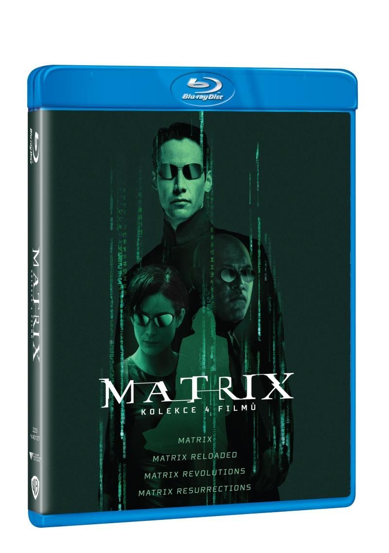 Levně Matrix kolekce 1-4. (4x Blu-ray)