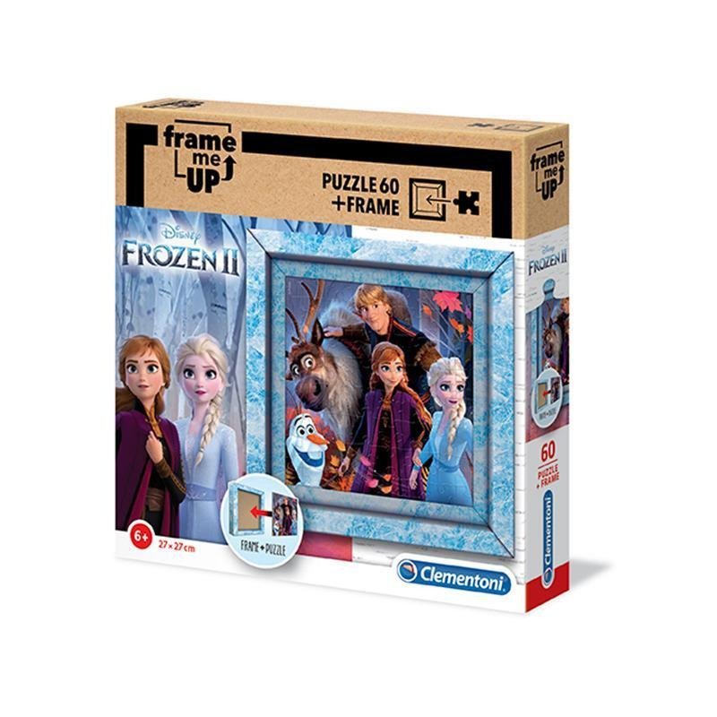 Levně Clementoni Puzzle Frozen 2 v rámečku 60 dílků - Comansi