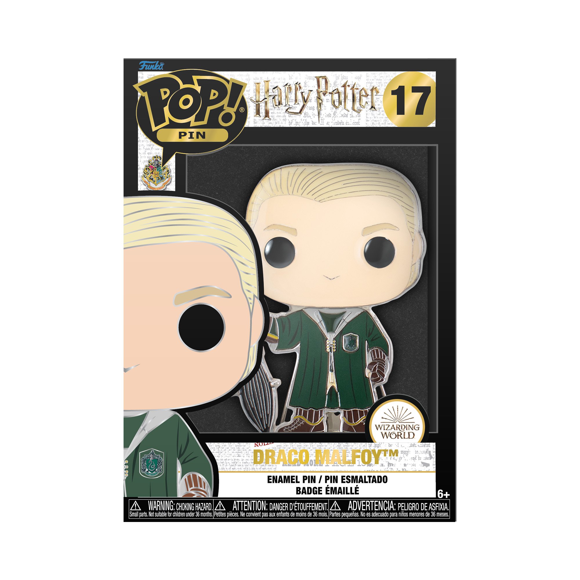 Levně Funko POP Enamel Pin Harry Potter: Draco Malfoy