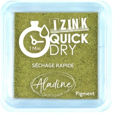 Levně Razítkovací polštářek IZINK Quick Dry rychleschnoucí - zlatý