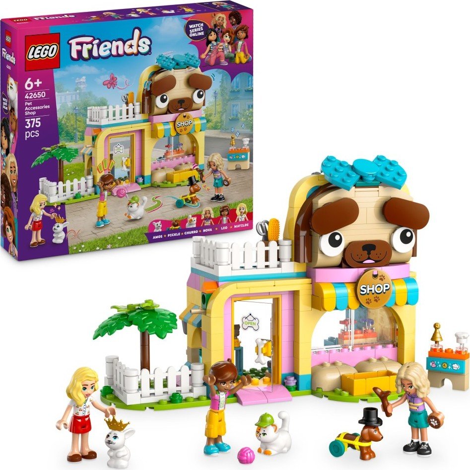 LEGO® Friends 42650 Obchod s doplňky pro mazlíčky - LEGO® Friends