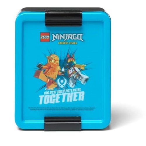 Levně Lego Ninjago Box na svačinu modrá