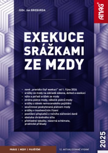 Levně Exekuce srážkami ze mzdy 2025 - Jan Breburda