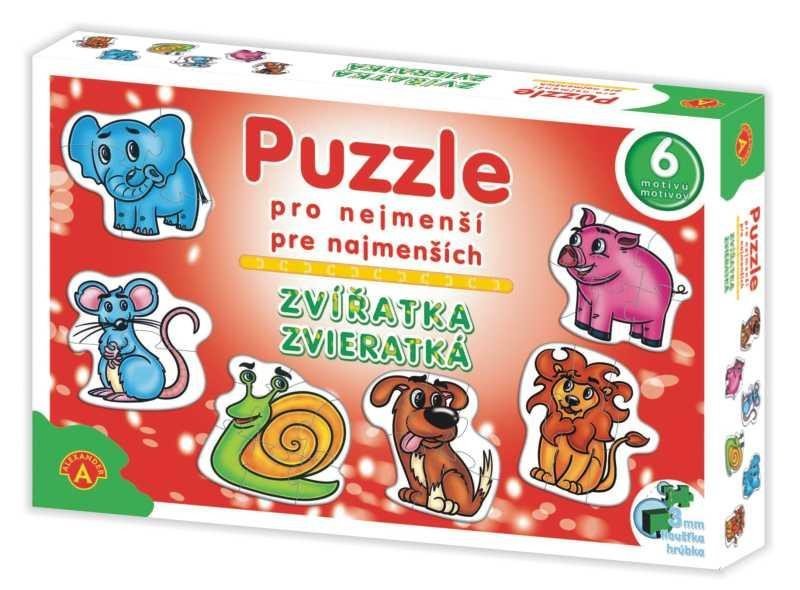 Puzzle pro nejmenší - Zvířátka