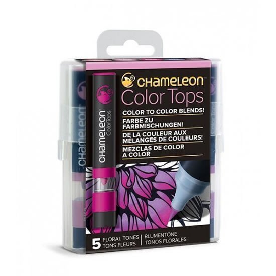 Levně Set Chameleon Color Tops, 5ks - růžové tóny