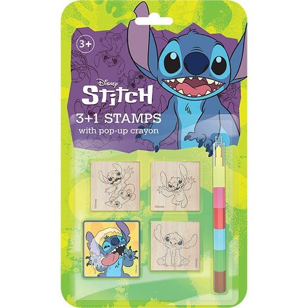 Product detail of Razítka 3+1 s voskovkou Lilo &amp; Stitch