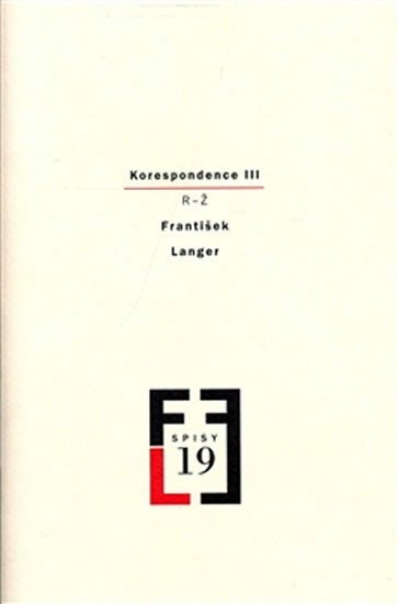 Korespondence III R-Ž - František Langer