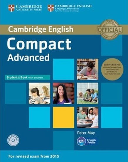 Levně Compact Advanced Student´s Book Pack (Student´s Book with Answers with CD-ROM and Class Audio CDs(2)) - Peter May