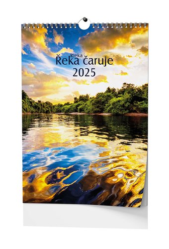 Levně Řeka čaruje 2025 - nástěnný kalendář