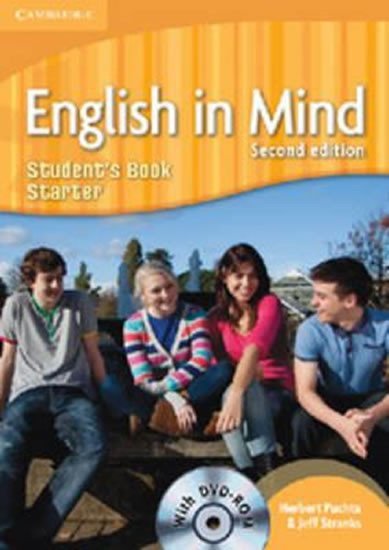 Levně English in Mind Starter Level Students Book with DVD-ROM - Herbert Puchta