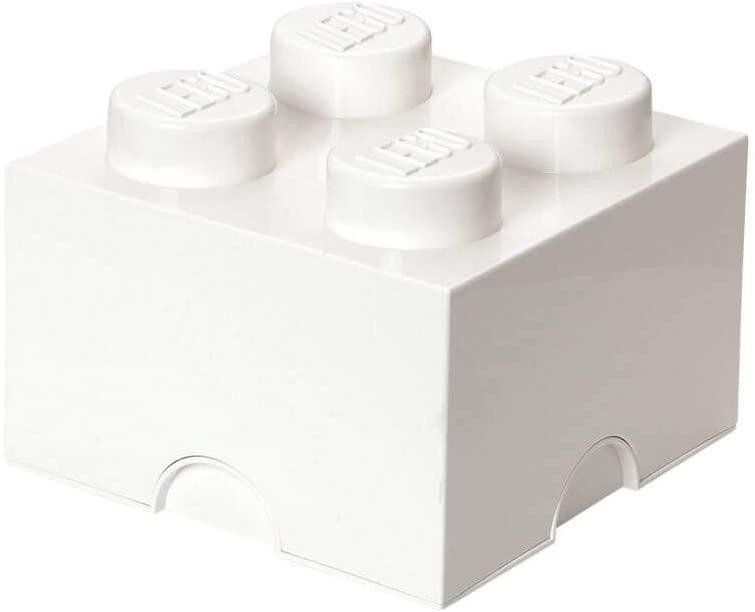 Levně Úložný box LEGO 4 - bílý