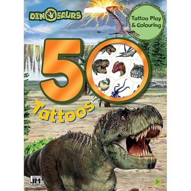 Levně Dinosauři - Tetovací set 50+