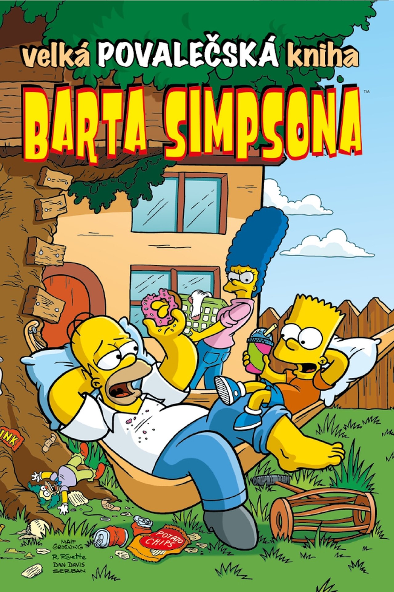 Velká povalečská kniha Barta Simpsona - autorů kolektiv