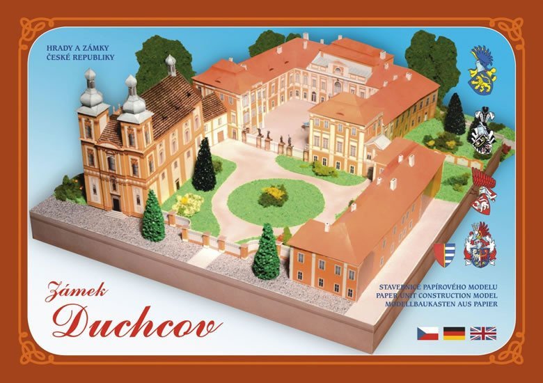 Product detail of Zámek Duchcov - Stavebnice papírového modelu