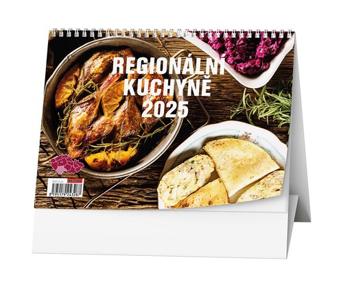 Levně Regionální kuchyně 2025 - stolní kalendář