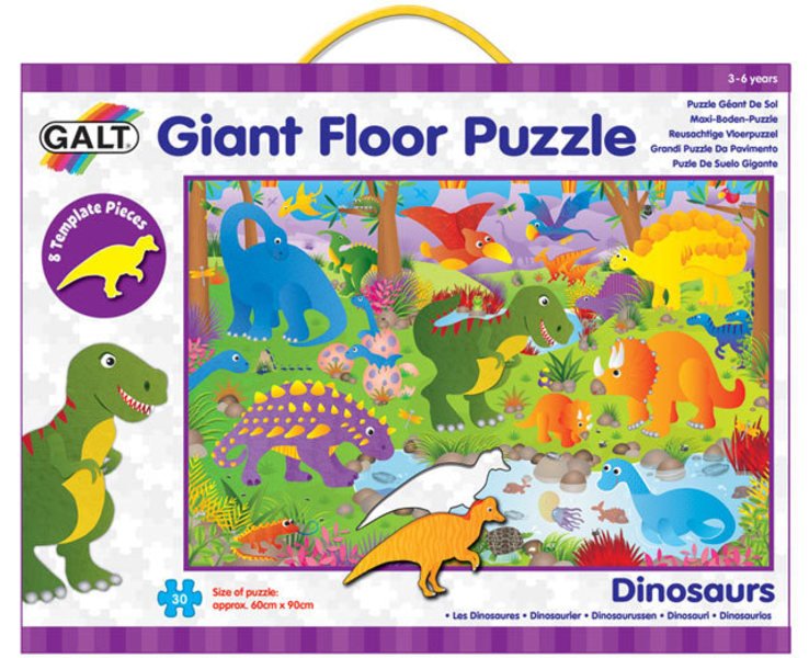 Levně Galt Velké podlahové puzzle - Dinosauři
