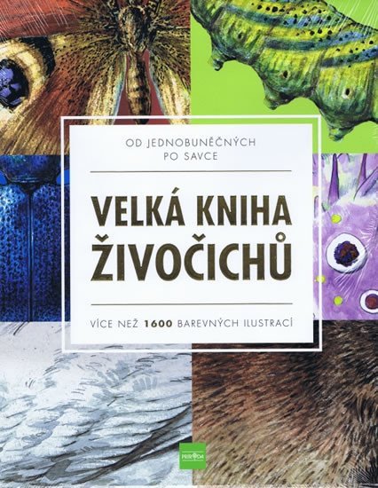 Velká kniha živočichů od jednobuněčných po savce - Více než 1600 barevných ilustrací - autorů kolekt