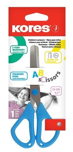 Levně Dětské nůžky ABC, 120 mm, 4,7&quot;