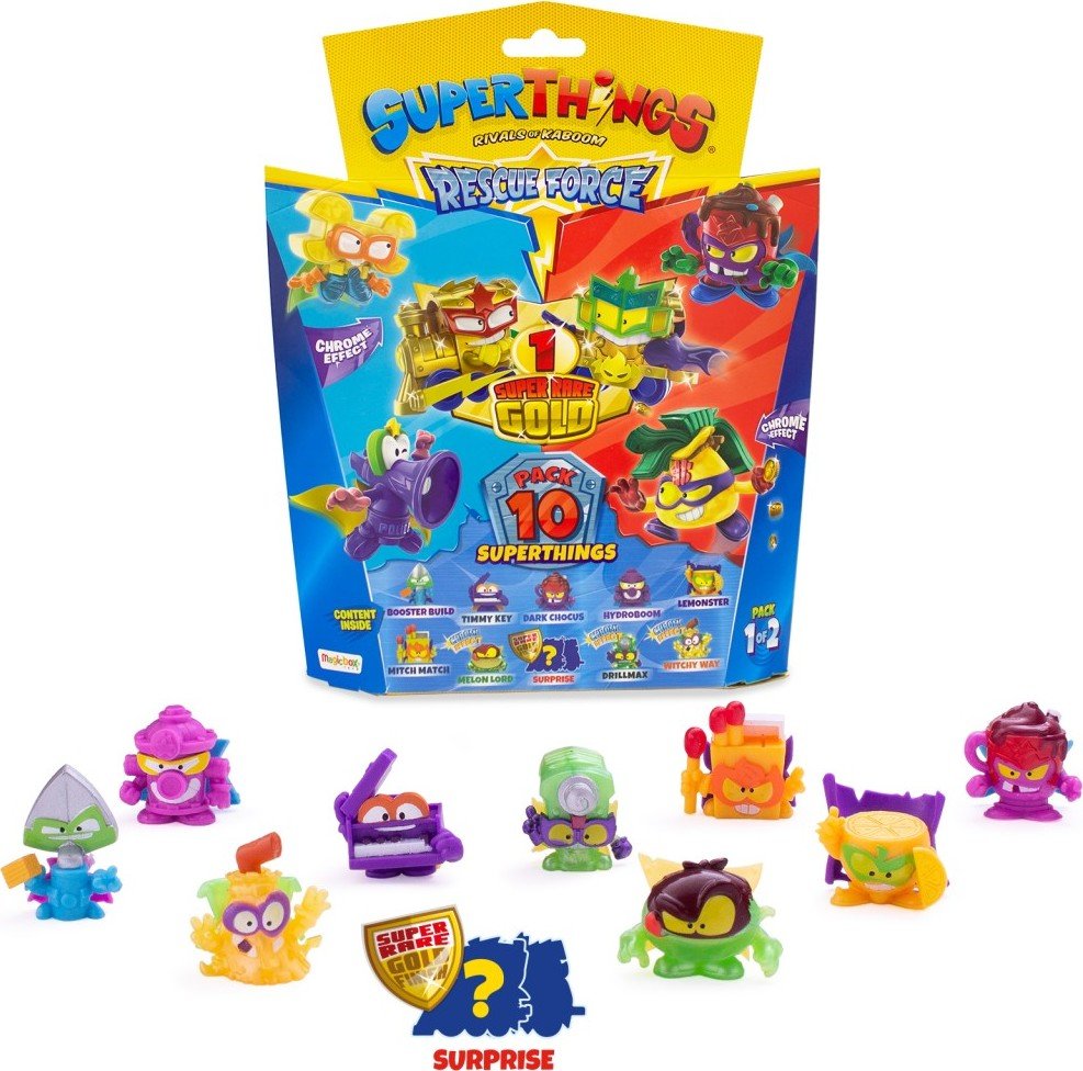 Figurka SuperThings Rescue Force - Záchranáři 10 ks - Alltoys