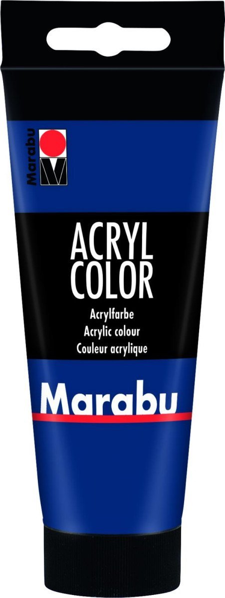Levně Marabu Acryl Color akrylová barva - tmavě modrá 100 ml